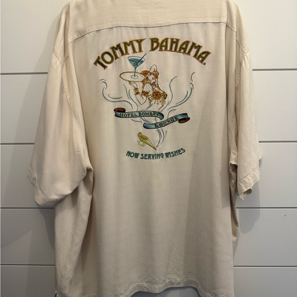 Tommy Bahama Cream Shirt for Men